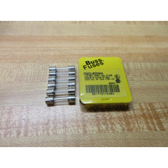 Buss GMD-800MA Bussmann Fuse Cross Ref 4ABP9 Wirewound Element (Pack of 6)