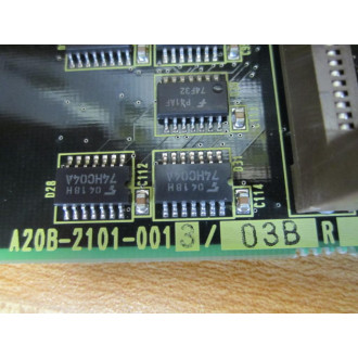 Fanuc A20B-2101-0013 Board 2 A20B-2101-001303B - Parts Only