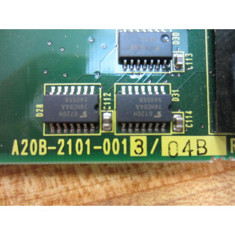 Fanuc A20B-2101-0013 Board 3 A20B-2101-001304B - Parts Only