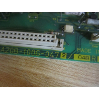 Fanuc A20B-1006-0472 Board A20B-1006-047204B  Non-Refundable - Parts Only