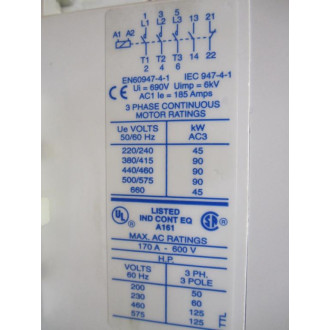 Cutler Hammer CE15PN3K Eaton Freedom Series Contactor