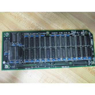 Okuma E4809-436-014-B Opus 5000-II Main Card II E4809436014B - Used