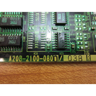 Fanuc A20B-2100-0800 Board A20B-2100-080003B - Used