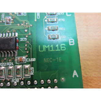 Nachi UM116C Circuit Board 3 - Parts Only