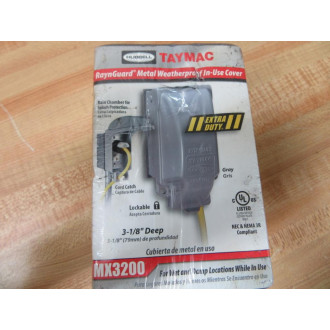 Hubbell MX3200 Taymac RaynGuard In-Use Cover