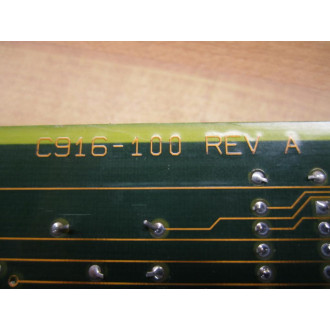 Gould Modicon C916-100 PCB C916100 Rev A - Parts Only