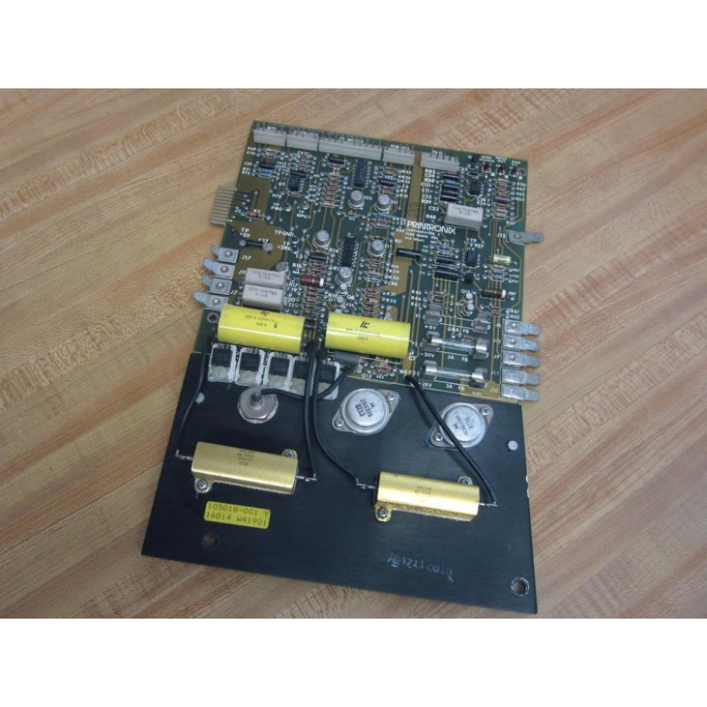 Printronix 105608 Power Supply Etchmaster Board 105018, 105611 - Used Printronix 105608 Power Supply Etchmaster Board 105018, 105611 - Used