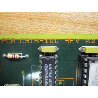 Gould Modicon C916-100 PCB C916100 Rev A - Parts Only