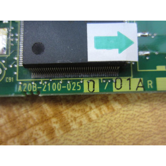 Fanuc A20B-2100-0250 Circuit Board A20B-2100-025001A - Parts Only