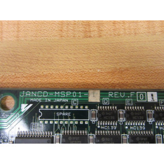 Yaskawa JANCD-MSP01-1 Board JANCDMSP011 - Used
