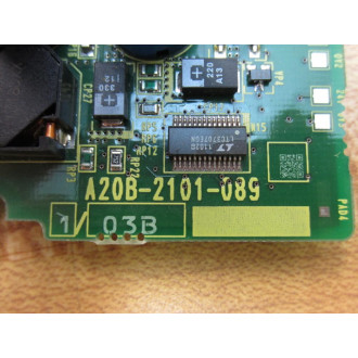 Fanuc A20B-2101-0891 Board 2 A20B-2101-089103B  Non-Refundable - Parts Only