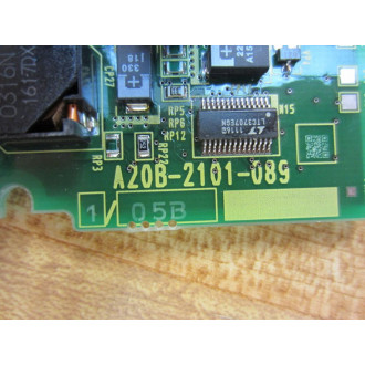 Fanuc A20B-2101-0891 Board 4 A20B-2101-089105B  Non-Refundable - Parts Only