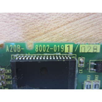 Fanuc A20B-8002-0191 Circuit Board A20B-8002-019102B - Used