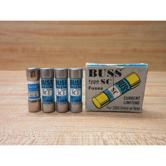 Buss SC-3 Bussmann Fuse Cross Ref 1CP23 (Pack of 4)