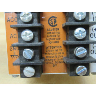 Moore Industries SRT4-20MADC4-20MADC117VAC-LL Transmitter - Used