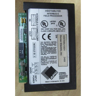General Electric HE670IBU100 Bus Interface Unit - Used