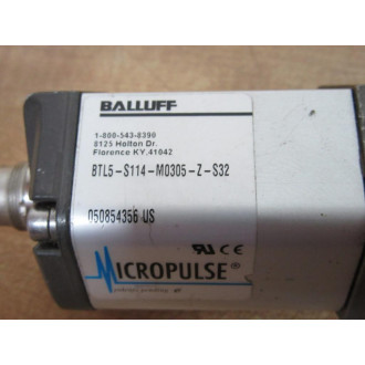Balluff BTL5-S114-M0305-Z-S32 Linear Transducer Sensor BTL5S114M0305ZS32 - Used