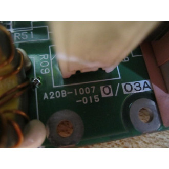 Fanuc A20B-1007-0150 Board 2 A20B-1007-015003A-Crack In Board - Parts Only
