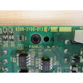 Fanuc A20B-2100-0133 Board A20B-2100-013302B - Used