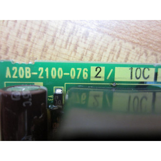 Fanuc A20B-2100-0762 ALPHA-I PCB 4 A20B-2100-076210C   Non-Refundable - Parts Only