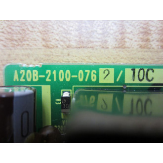 Fanuc A20B-2100-0762 ALPHA-I PCB 5 A20B-2100-076210C  Non-Refundable - Parts Only