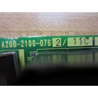 Fanuc A20B-2100-0762 ALPHA-I PCB A20B-2100-076211C  Non-Refundable - Parts Only