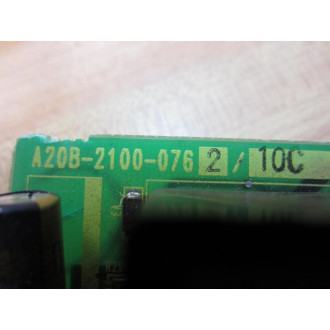 Fanuc A20B-2100-0762 ALPHA-I PCB 6 A20B-2100-076210C   Non-Refundable - Parts Only