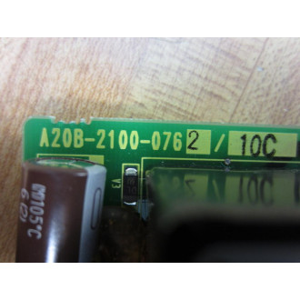 Fanuc A20B-2100-0762 ALPHA-I PCB 8 A20B-2100-076210C   Non-Refundable - Parts Only