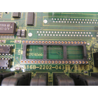 Fanuc A16B-2202-0431 Board A16B-2202-043111D - Used
