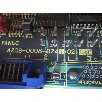Fanuc A20B-0008-024102-06C Spindle Positioning Circuit Board - Parts Only
