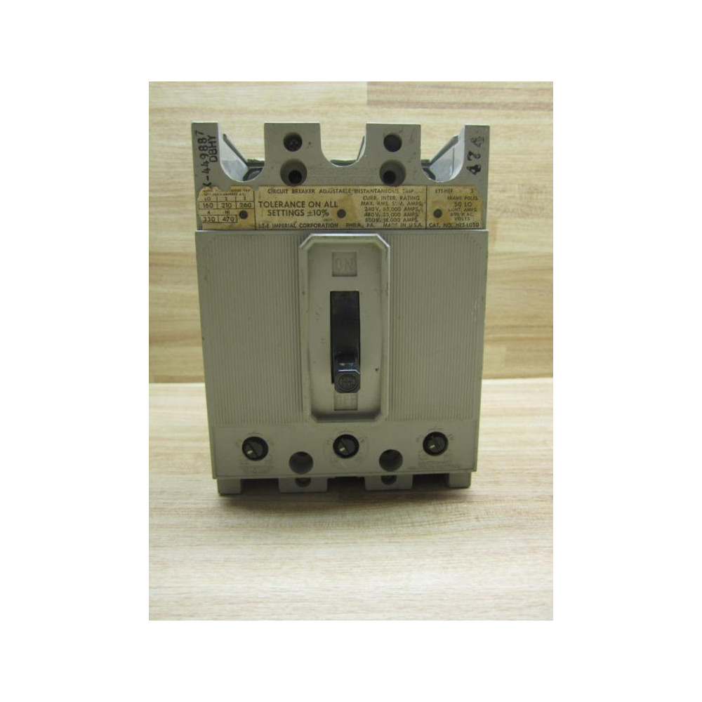 I-T-E Imperial HE3-L050 Circuit Breaker - Used