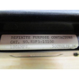 Ward Leonard 78092-R Contactor RDP3-10100 - Used