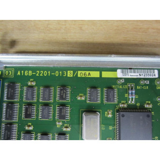 Fanuc A16B-2201-0133 CMOS Memory PCB A16B-2201-013306A - Used