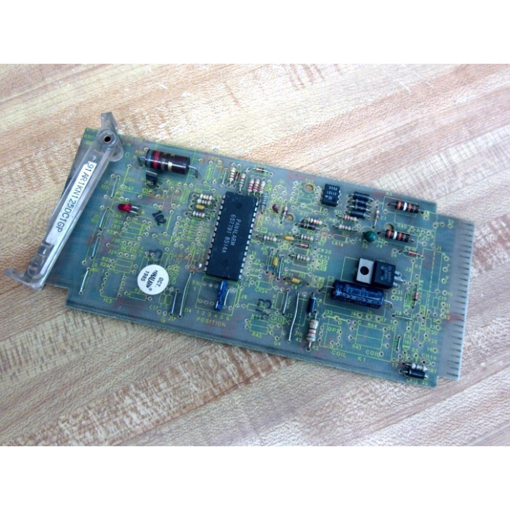 Panalarm 090-0031-3-01-B Sequence Card 0900031301B Rev.6 - Used Panalarm 090-0031-3-01-B Sequence Card 0900031301B Rev.6 - Used