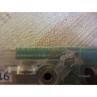 Panalarm 090-0031-3-01-B Sequence Card 0900031301B Rev.6 - Used