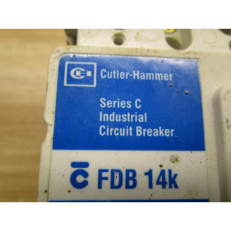 Cutler Hammer FDB3040LD08 Eaton Circuit Breaker - Used