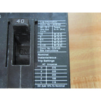 Siemens ED63A040 ITE Circuit Breaker ED63A040L - New No Box