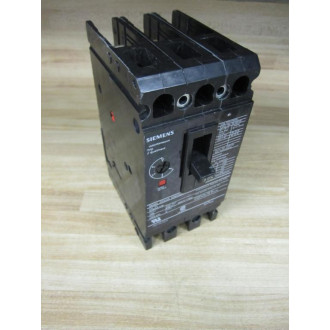 Siemens ED63A125 125A Circuit Breaker ED63A125L Cracked Housing - Used