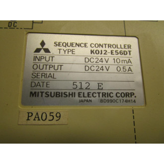 Mitsubishi Electric KOJ2-E56DT Controller K0J2-E56DT - New No Box