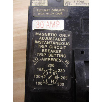Square D FAL3603015M1212 Circuit Breaker - Used
