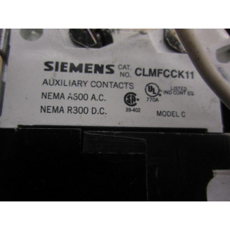 Siemens CLM0D02120 Contactor - New No Box
