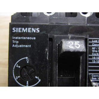 Siemens ED63A025 ITE Motor Circuit Interrupter - Used