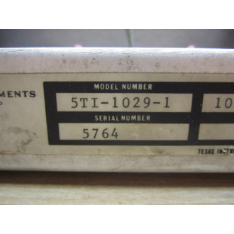 Texas Instruments 5TI-1029-1 Sequencer Module - Used