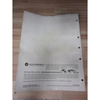 Allen Bradley 150-A35NBDA Motor Controller 150A35NBDA Manual Only