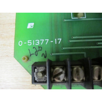 Reliance 0-51377-17 Circuit Board O-51377-17 WWiring - Used