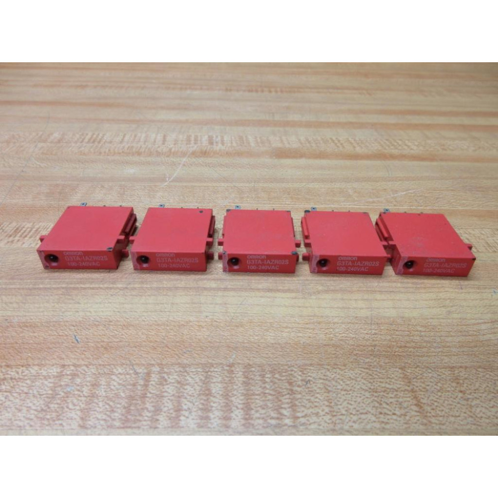 Omron G3TA-IAZR02S Relay G3TAIAZR02S (Pack of 5) - Used