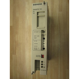 Siemens 6ES5 951-7LB21 Module Power Supply - Used