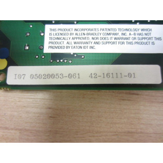 Cutler Hammer 42-16111-01 Eaton Circuit Board 40-16101-01 - Used
