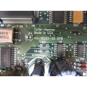 Cutler Hammer 40-19205-00 Eaton Circuit Board  40-19205-00 DPB 42-19210 - Used