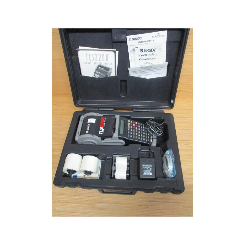 Brady TLS2200 Portable Label Printer - Used